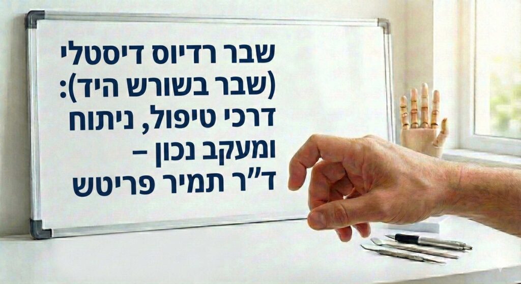 שבר רדיוס דיסטלי