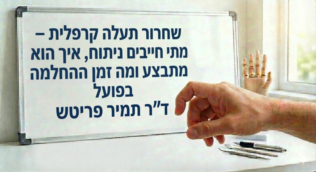 שחרור תעלה קרפלית