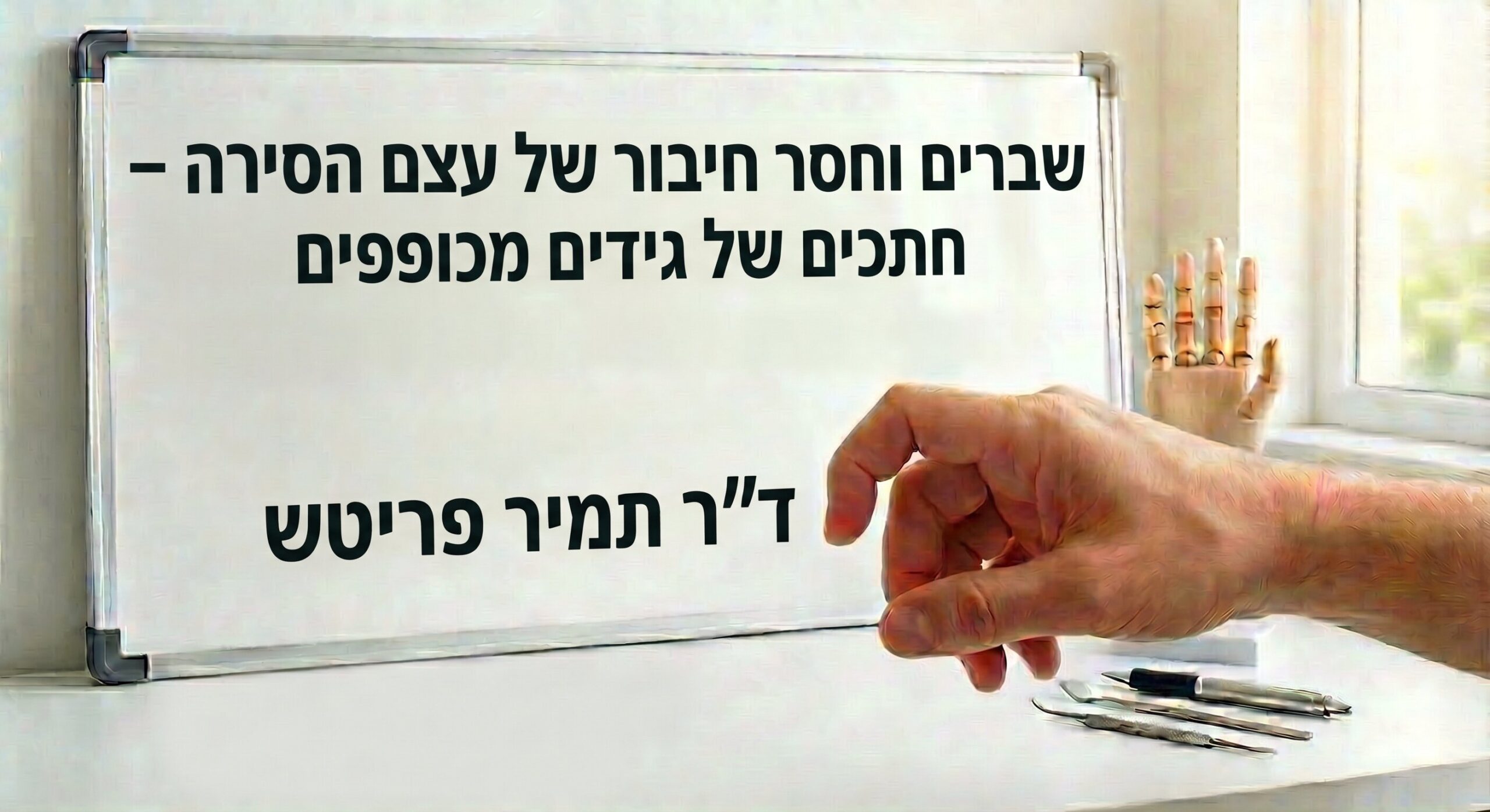 חתכים של גידים מכופפים